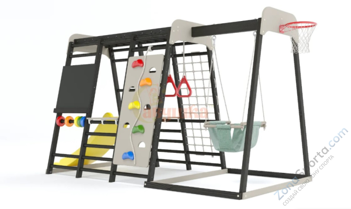 Детский комплекс Савушка Непоседа 8 nero