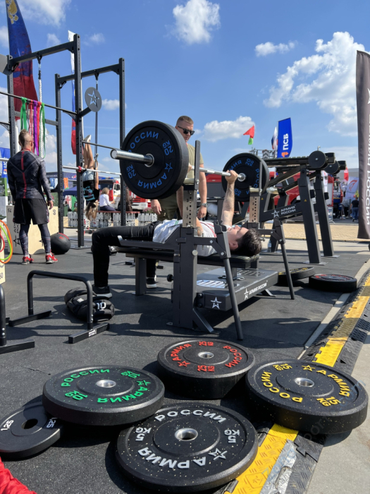 Диск бамперный Армия России AR-BMPPL-15 15 кг