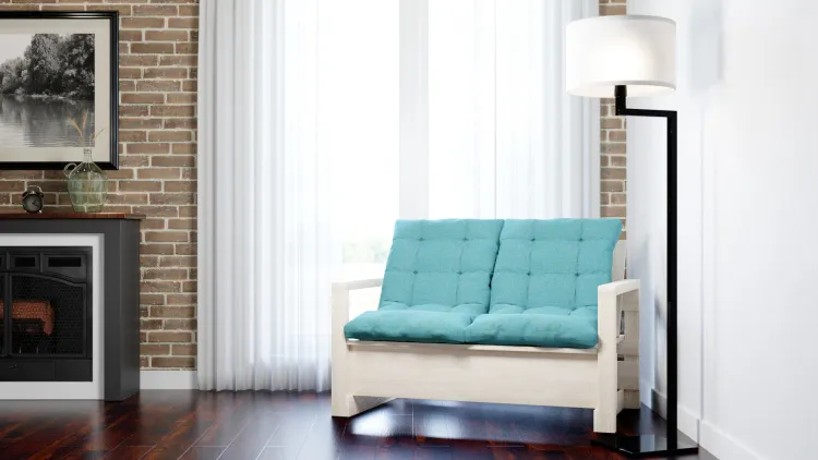 Диван деревянный Savushka Type-2B