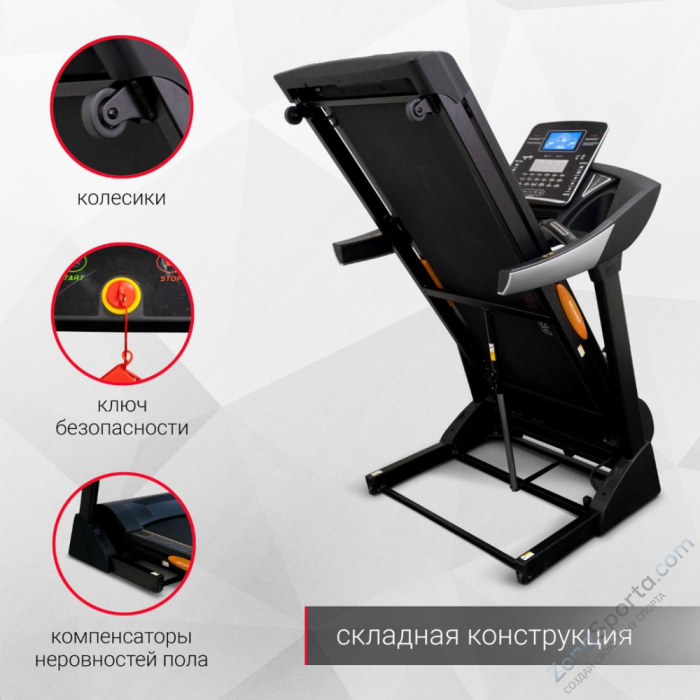 Электрическая беговая дорожка Protrain KD152D-C3