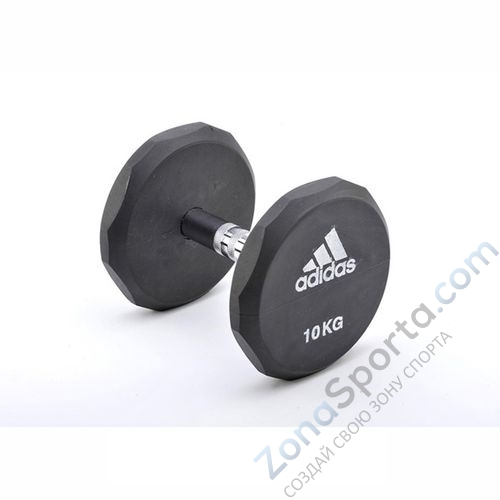 Гантель обрезиненная Adidas ADWT-10325 25 кг