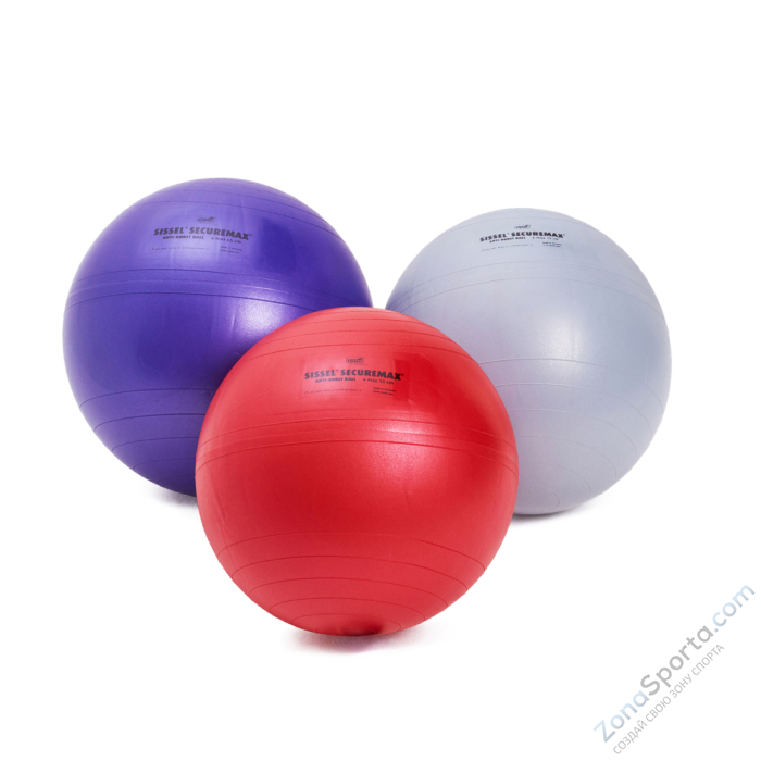 Гимнастический мяч SISSEL Securemax Exercise Ball диаметр 75 см, серебристый Гимнастический мяч SISSEL Securemax Exercise Ball диаметр 75 см, серебристый