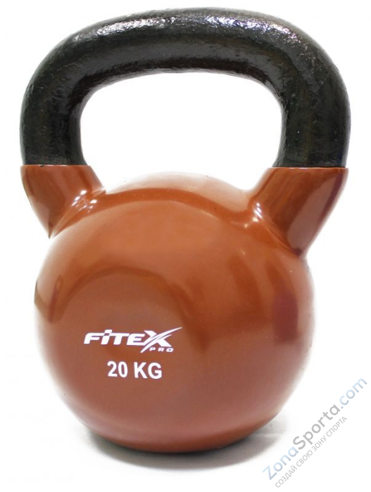 Гиря в виниловой оболочке 20 кг Fitix FTX2201-20