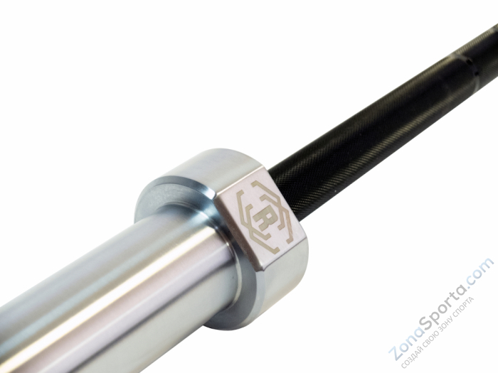 Гриф для кросс-тренинга двухцветный без центральной насечки до 679 кг Rebel R-OCTB86