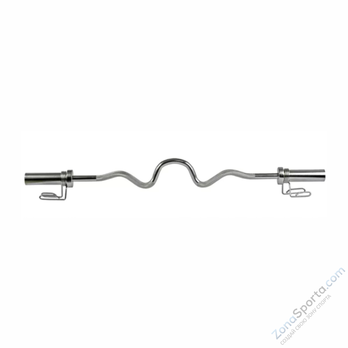 Гриф олимпийский тренировочный сильноизогнутый 1200 мм UltraGym