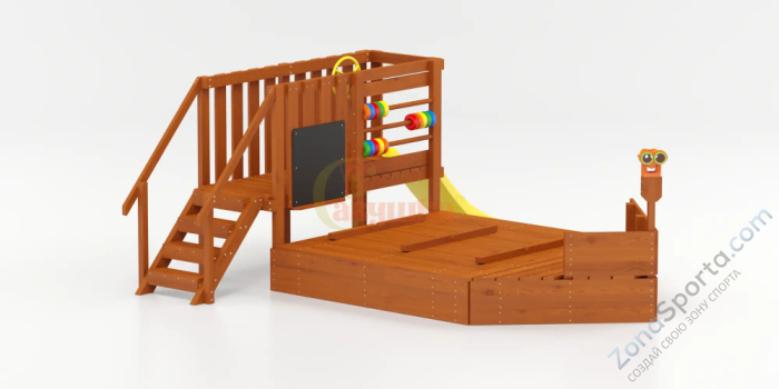 Игровой комплекс Песочный дворик Савушка-4