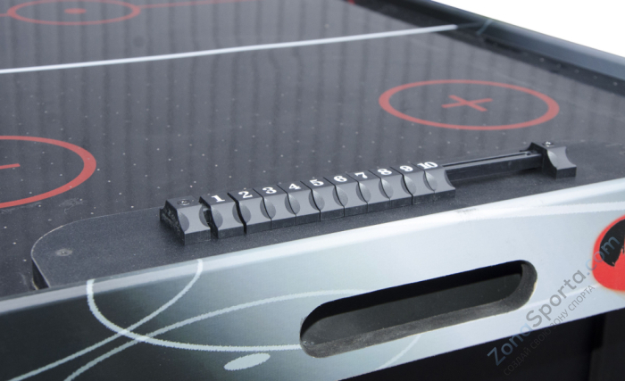 Игровой стол - аэрохоккей High Speed 5 ф (черный) Игровой стол - аэрохоккей High Speed 5 ф (черный)