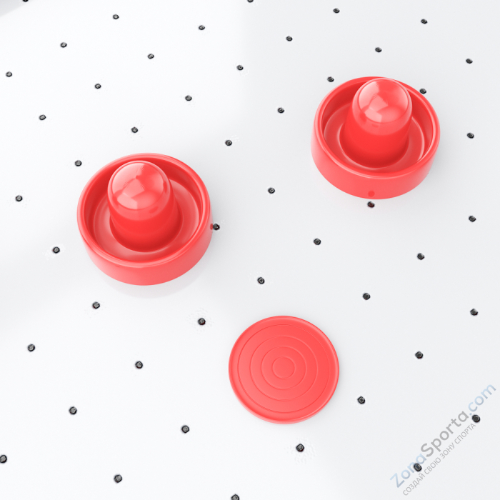 Игровой стол Unix Line Аэрохоккей (226х125 cм) Black White Игровой стол Unix Line Аэрохоккей (226х125 cм) Black White