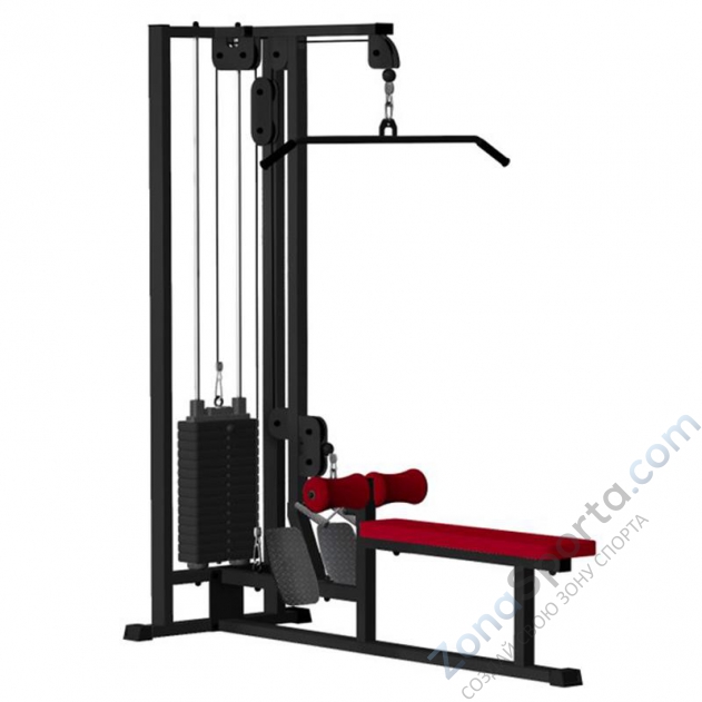 Комбинированная тяга сверху, к поясу Iron King IK 04 (2000*900*2300)