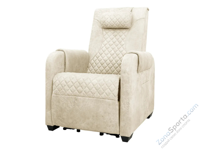 Кресло-реклайнер электрический с подъемом и массажем Fujimo Lounge Up F7003 FLFL Ваниль