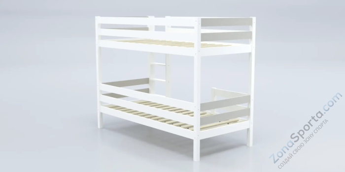 Кровать детская двухъярусная Савушка-01 80х160 серая