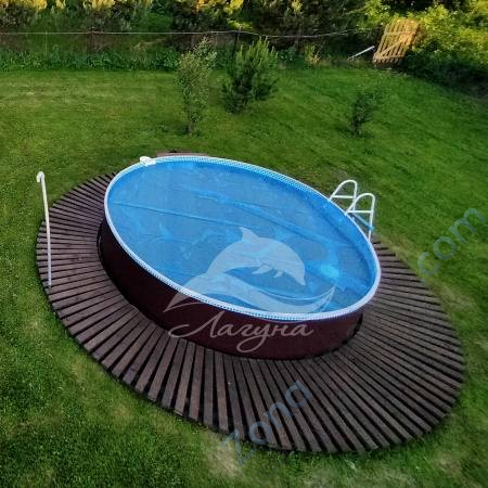 Круглый бассейн Лагуна ТМ240 5,49 х 1,25 м Круглый бассейн Лагуна ТМ240 5,49 х 1,25 м