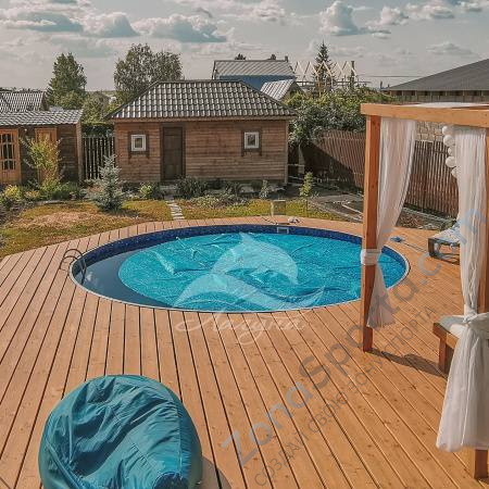 Круглый бассейн Лагуна ТМ240 5,49 х 1,25 м Круглый бассейн Лагуна ТМ240 5,49 х 1,25 м