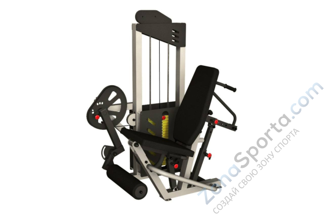 Квадрицепс - бицепс бедра лежа регулируемый DEXsport AG-031 Квадрицепс - бицепс бедра лежа регулируемый DEXsport AG-031