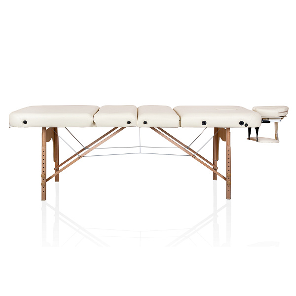 Массажный складной стол Mizomed Premium 4 крем