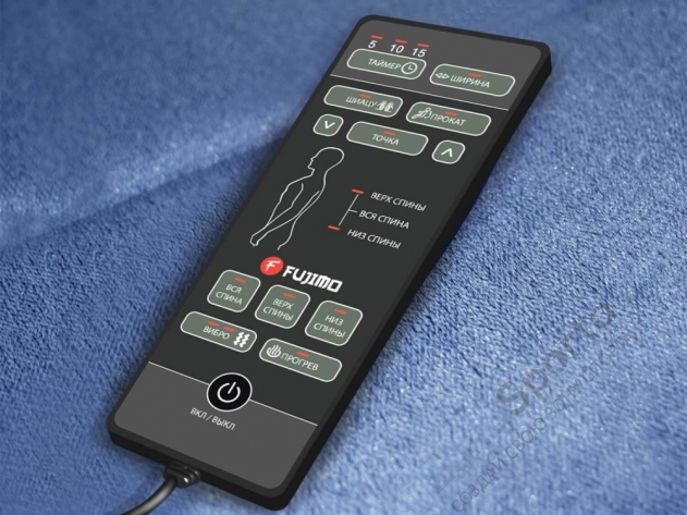 Дизайнерское массажное кресло EGO Max Comfort EG3003 Синий