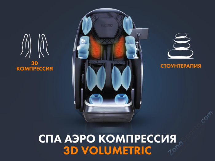 Массажное кресло Fujimo Guru F700 Бежевый