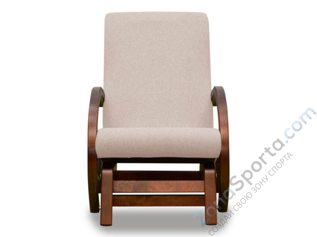 Массажное кресло-качалка EGO Twist EG2004 Cherry Бежевый (Tony12) с пуфом