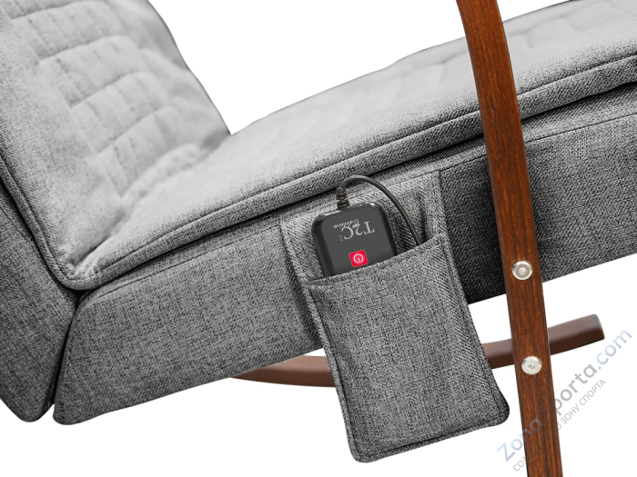 Массажное кресло качалка Fujimo F2002 МСX Time2Chill Grey (Tailor 7) Вишня