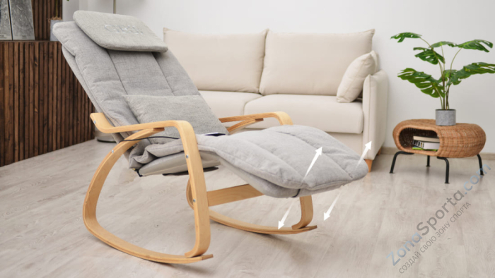 Массажное кресло-качалка Gess 845 Moderno