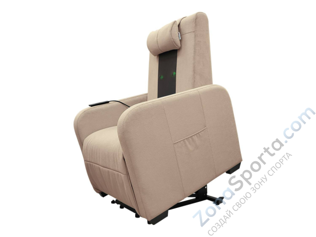 Массажное кресло реклайнер с подъемом Fujimo Synergy Lift Full Lounger F3005 FLFL Ваниль (Sakura 4)