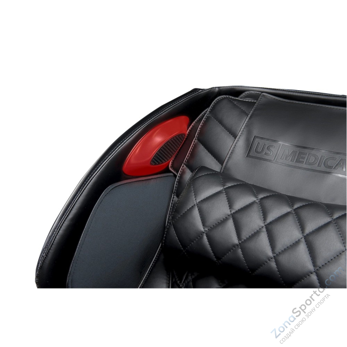 Массажное кресло US Medica Apollo (черное)