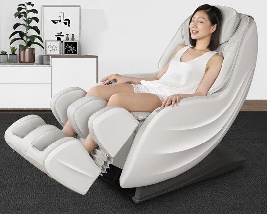 Массажное кресло Xiaomi 3D White Grey