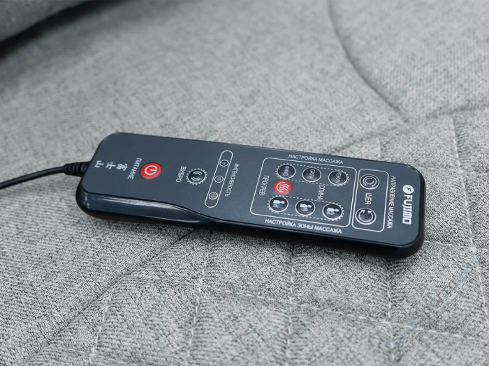 Массажное релакс кресло Fujimo Soho Next F2007 TCX Серый (Tony 13)