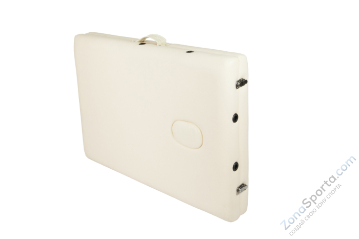 Массажный стол Atlas Sport складной 2-с 60 см деревянный + сумка в подарок (бежевый)