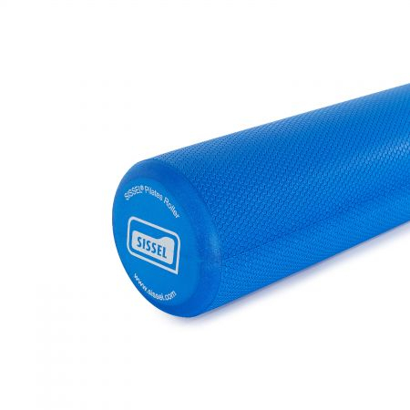 Массажный ролик SISSEL Pilates Roller Pro 90 см, жесткий, синий
