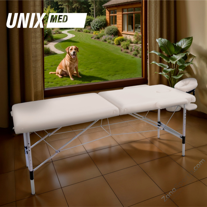 Массажный стол Unix Master 2 Section White