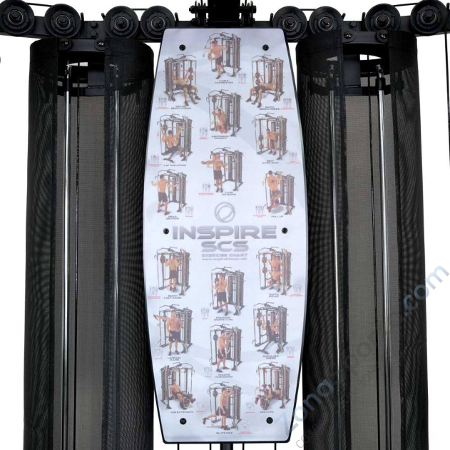 Машина Смита с грузоблоками и турником Inspire SCS