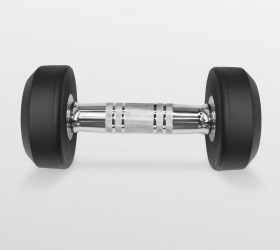 Набор обрезиненных гантелей  Bronze Gym BGDBR025-250 2.5-25 кг