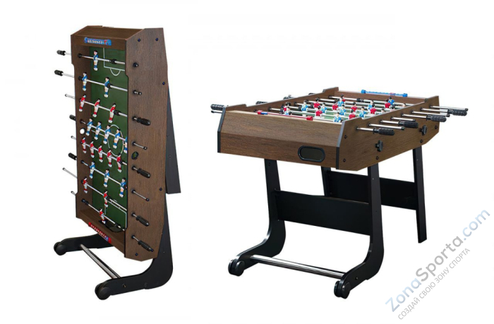 Настольный футбол (кикер) Maccabi Mini (венге, складной)