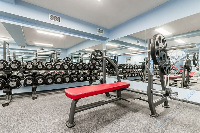 Олимпийская горизонтальная скамья Kraft Fitness Base KFOFB