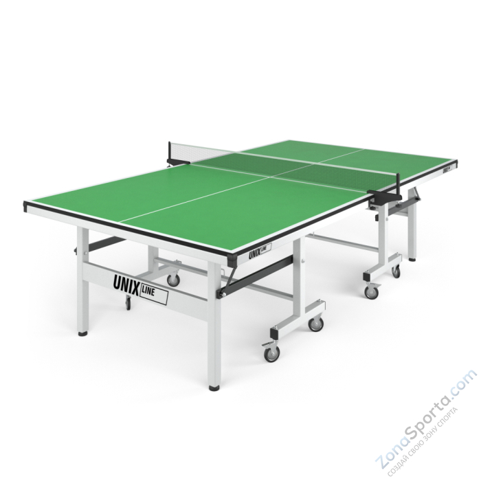 Профессиональный теннисный стол Unix Line 25 mm MDF (Green)