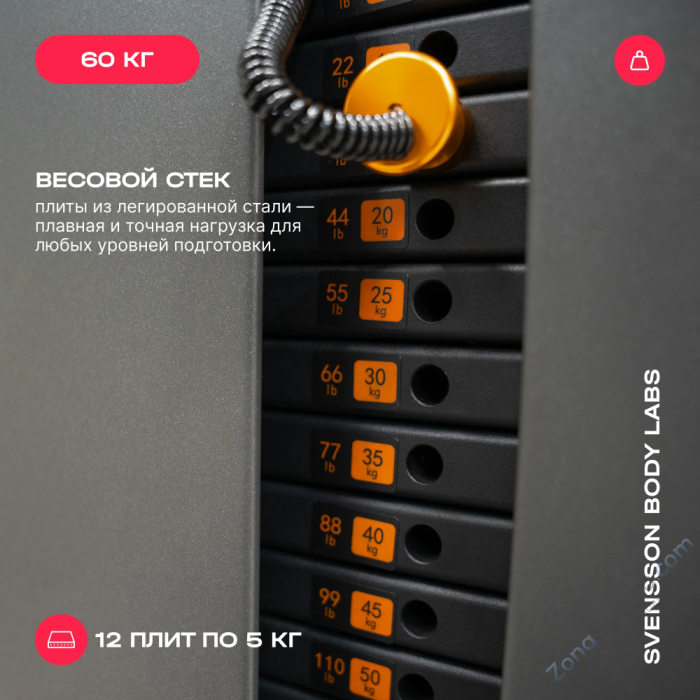 Силовой комплекс полукоммерческий Svensson Body Labs Rigel Plus Pro