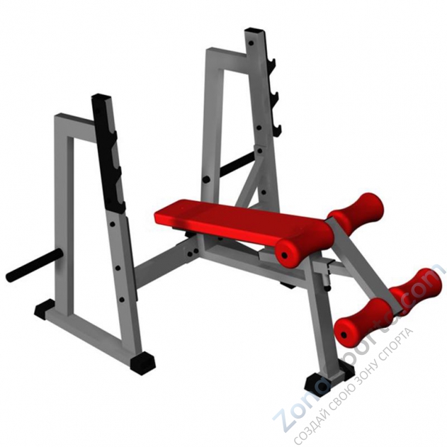 Скамья для жима под отрицательным углом Iron King IK 112 (1650*1630*1250) Скамья для жима под отрицательным углом Iron King IK 112 (1650*1630*1250)