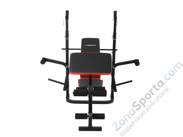 Скамья силовая со стойками Unix Fit Bench 120P Скамья силовая со стойками Unix Fit Bench 120P