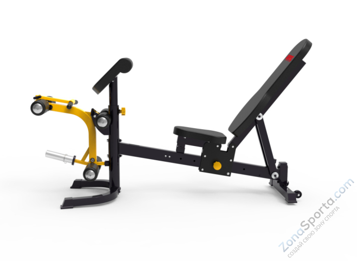 Скамья универсальная с партой Скотта и керлом для ног Rebel RBPC43