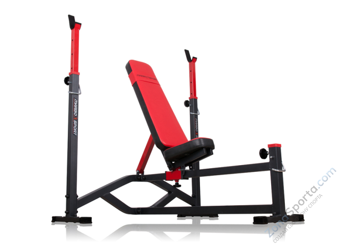 Скамья для жима лежа универсальная регулируемая Marbo Sport MS-L105 Скамья для жима лежа универсальная регулируемая Marbo Sport MS-L105
