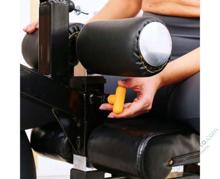 Скамья с вертикальной и горизонтальной тягой DFC Powertec