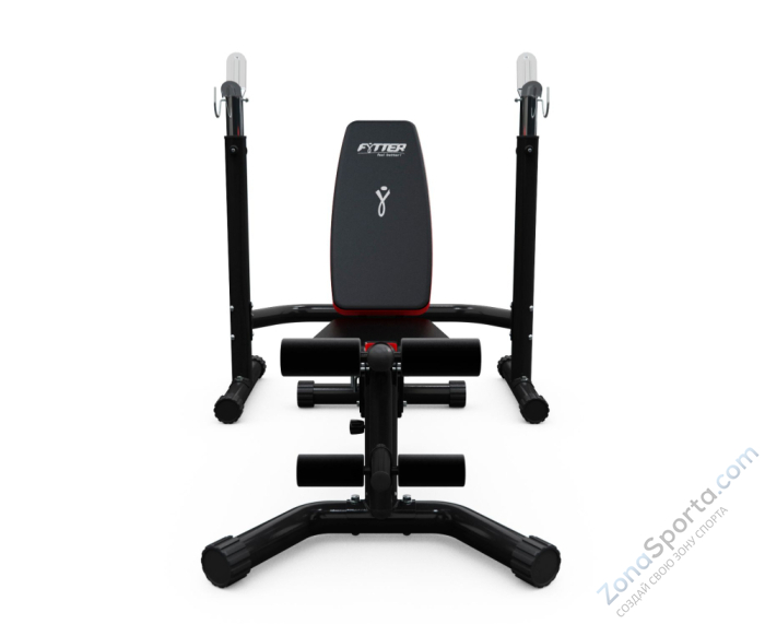 Скамья со стойками под штангу DFC Fytter BEW05R