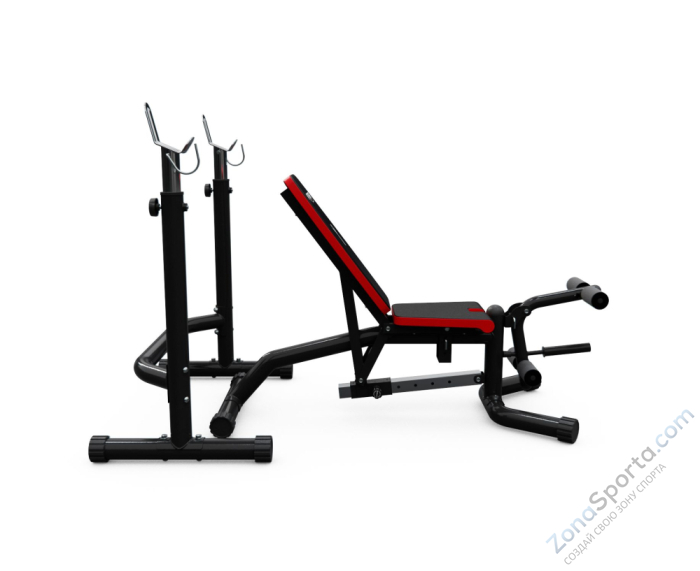 Скамья со стойками под штангу DFC Fytter BEW05R