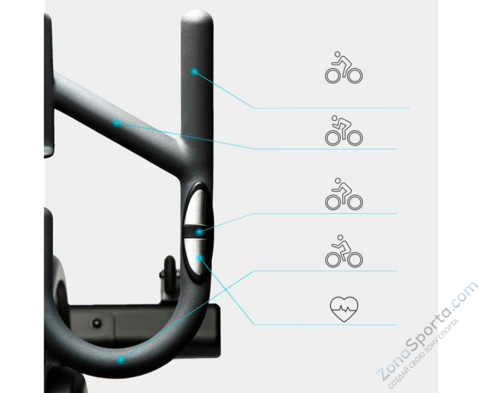 Спин-байк DFC Ovicx Q200C