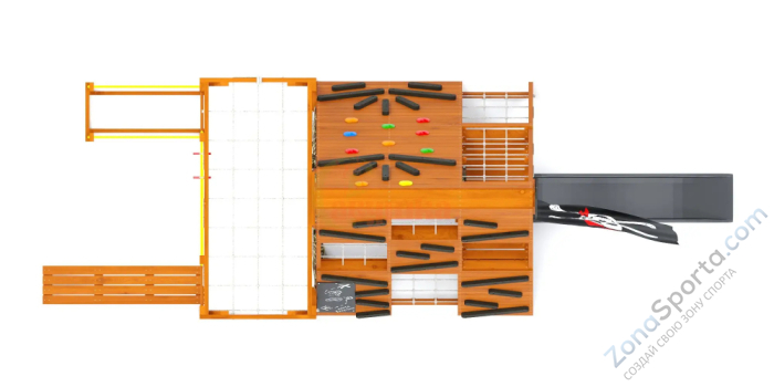 Спортивный домик Савушка База-6 (Милитари)
