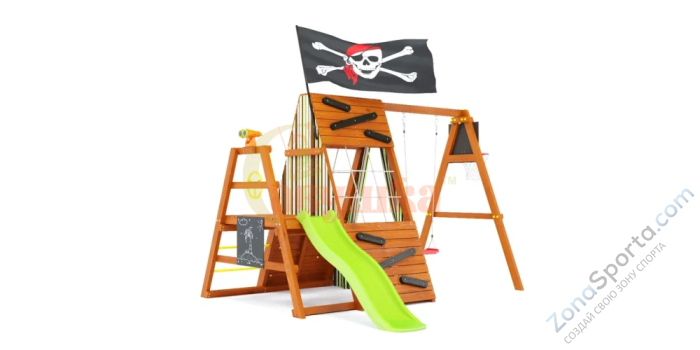 Спортивный домик Савушка База Mini - 2 с качелями