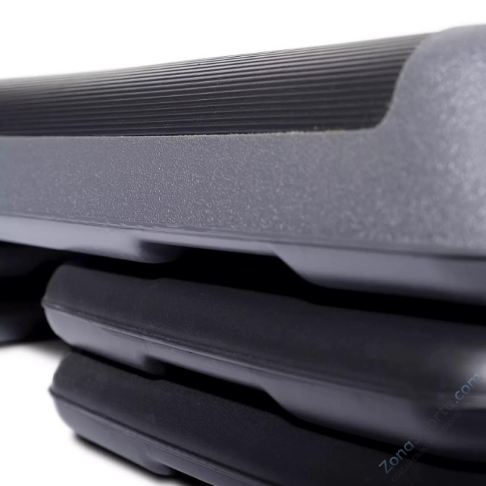 Степ-платформа профессиональная три уровня высоты серая OKPRO OK1906