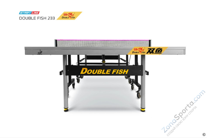 Стол теннисный Double Fish 233 черный