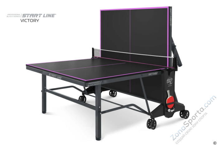 Стол теннисный Start Line Victory Black
